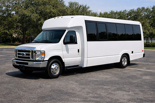 18-passenger minibus available for charter in Seattle, WA